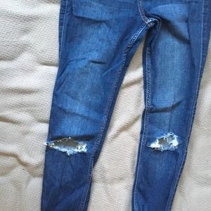 HIGH RISE SUPER SKINNY SIZE 3L HOLLISTER JEANS